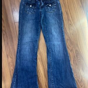 Aeropostale Dark Blue Boot Cut Jeans